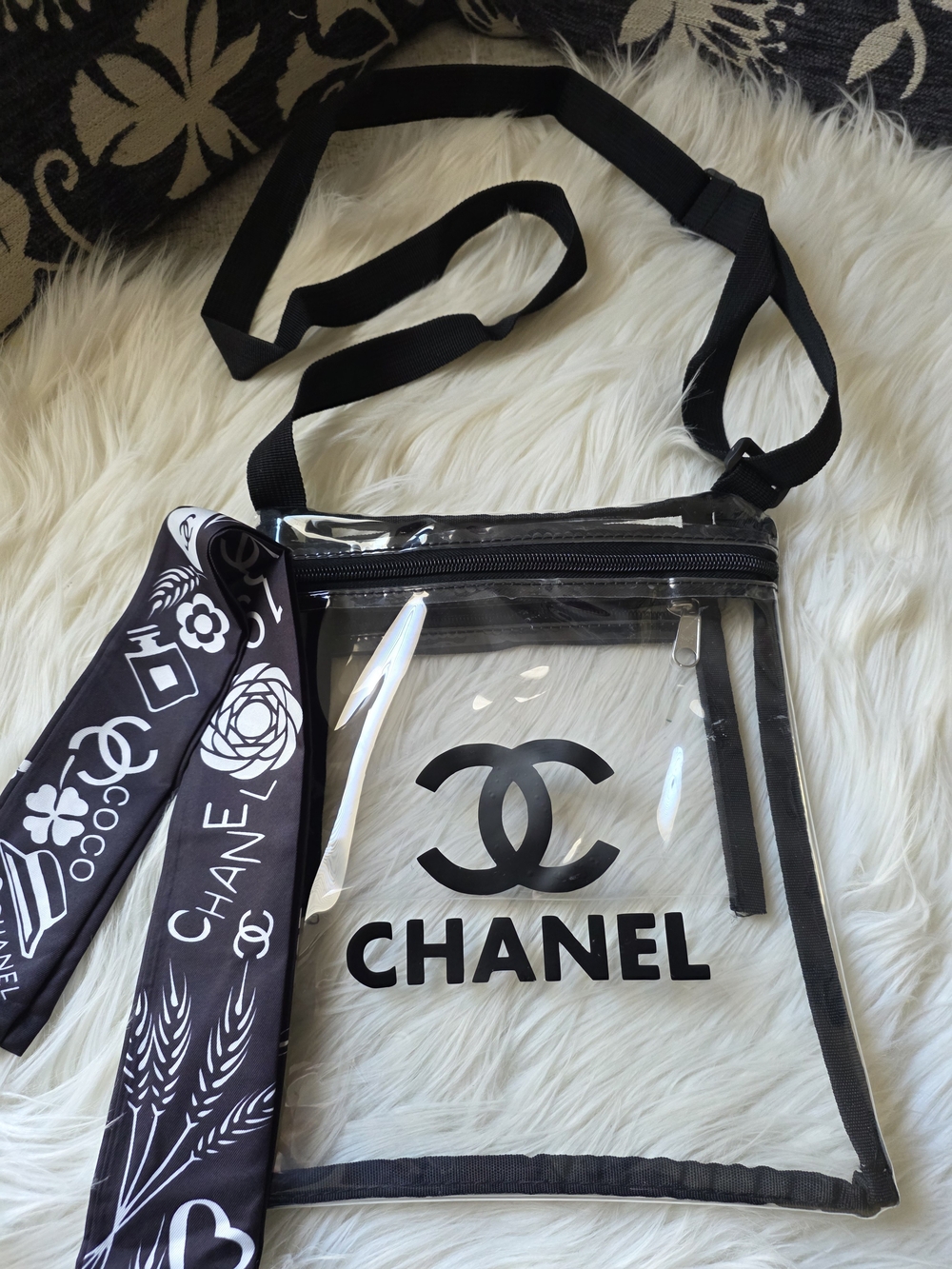 Clear Crossbody Bag Transparent Bag Stadium Bag